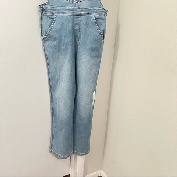 Signature by Levi Strauss Heritage Blue Denim Overalls - Picture 5 of 14